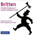 Little sweep, op. 45 (The). Cantata academica, op. 62 / compositeur,chef d'orchestre, Benjamin Britten | Britten, Benjamin (1913-1976). Compositeur. Comp. & dir.