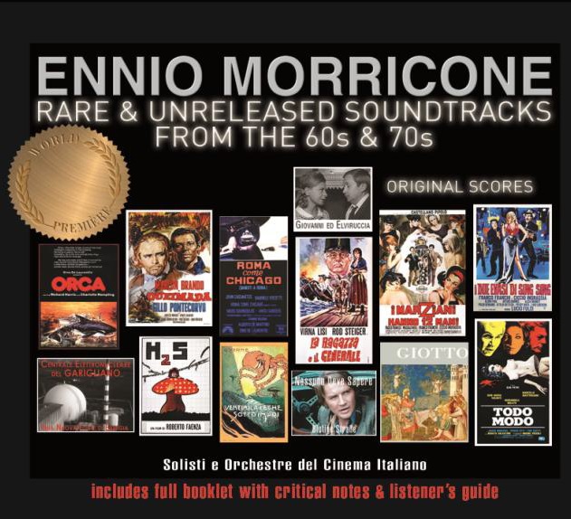 Rare & unreleased soundtracks from the 60s & 70s / Ennio Morricone, comp. | Morricone, Ennio (1928-....). Compositeur