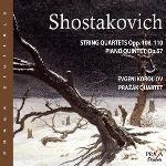 String Quartets Op. 108, 110 ; piano Quintet, Op. 57 / Dmitri Shostakovitch | Chostakovitch, Dimitri (1906-1975). Compositeur. Comp.