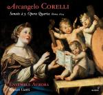 Sonate à 3. Opera quarta. : Roma, 1694 / Arcangelo Corelli | Corelli, Arcangelo (1653-1713). Compositeur. Comp.