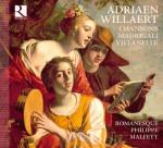 Chansons, madrigali, villanelle / Adrian Willaert | Willaert, Adrian (1490-1562). Compositeur. Comp.