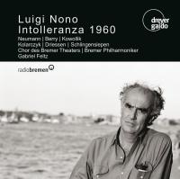 Intolleranza 1960 : Szenische Aktion in zwei Teilen = [Action scénique en deux parties] / Luigi Nono | Nono, Luigi (1924-1990). Compositeur. Comp.