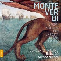 Vespri solenni per la festa di San Marco / Claudio Monteverdi | Monteverdi, Claudio (1567-1643). Compositeur. Comp.