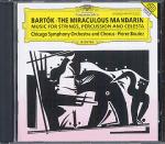 The miraculous Mandarin = Le Mandarin merveilleux. Music for strings, percussion and celesta = Musique pour cordes, percussion et célesta / Béla Bartok | Bartok, Bela (1881-1945). Compositeur. Comp.