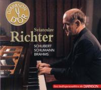 Sviatolav Richter joue Schubert, Schumann, Brahms / Sviatoslav Richter, piano | Schubert, Franz (1797-1828). Musicien. P.