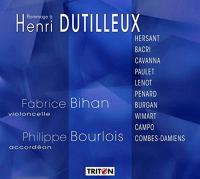 Hommage à Henri Dutilleux / Henri Dutilleux, Philippe Hersant, Nicolas Bacri, [et als]... | Dutilleux, Henri (1916-2013)