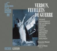 Verdun, feuillets de guerre / Gabriel Pierné | Halphen, Fernand. Compositeur. Comp.