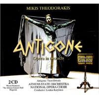 Antigone : Opéra en 2 actes / Mikis Theodorakis | Theodorakis, Mikis (1925-2021). Compositeur. Comp.