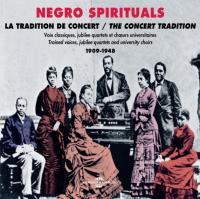 Negro spirituals : la tradition de concert : 1909 -1948 / Marian Anderson | Anderson, Marian