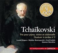 Trio pour piano, violon et violoncelle, op. 50, la mineur / Piotr Ilitch Tchaïkovski | Tchaikovski, Piotr Ilitch (1840-1893). Compositeur. Comp.