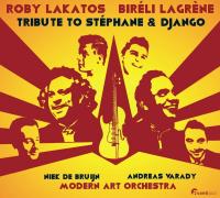 Tribute to Stéphane & Django / Roby Lakatos, violon | Lakatos, Roby (1965-....). Musicien. Vl. & perc.