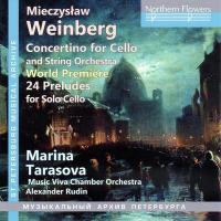 [Concertino for cello and string orchestra ; 24 Préludes for celo solo] / Mieczyslaw Weinberg | Weinberg, Mieczyslaw (1919-1996). Compositeur. Comp.