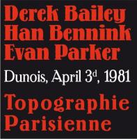 Topographie parisienne / Derek Bailey, guit. | Bailey, Derek (1932-2005). Interprète