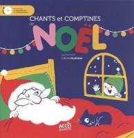 Comptines et chansons de Noël illustrées pour la maternelle à
