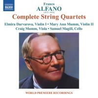 Commplete string quartets | Franco Alfano (1875-1954). Compositeur