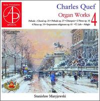 Organ works. vol. 4 | Charles Quef. Compositeur