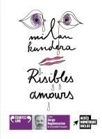 Risibles amours | Kundera, Milan. Auteur